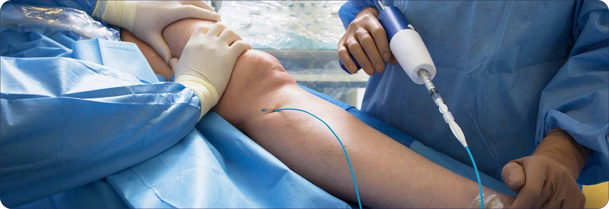 Destroying the diseased vein